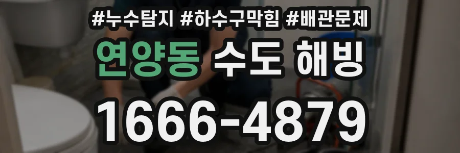 연양동 수도 해빙