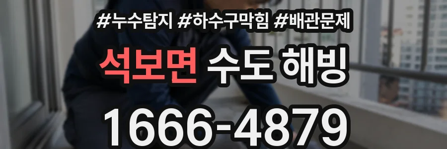 석보면 수도 해빙