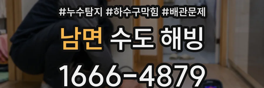 남면 수도 해빙