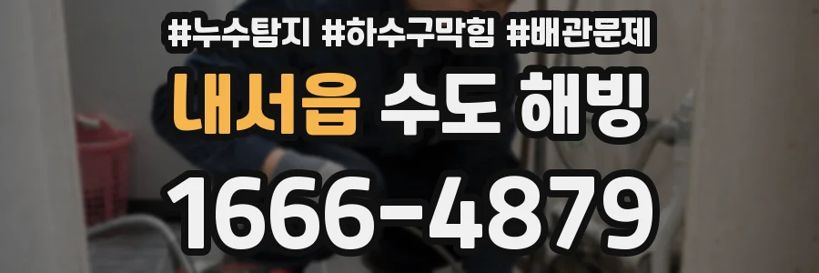 내서읍 수도 해빙