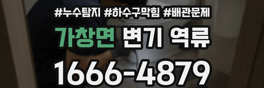 가창면 변기 역류