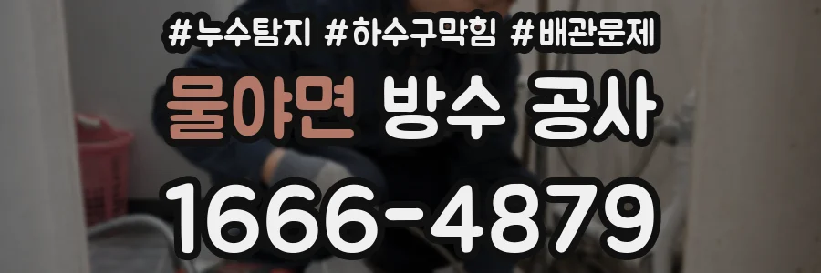 물야면 방수 공사