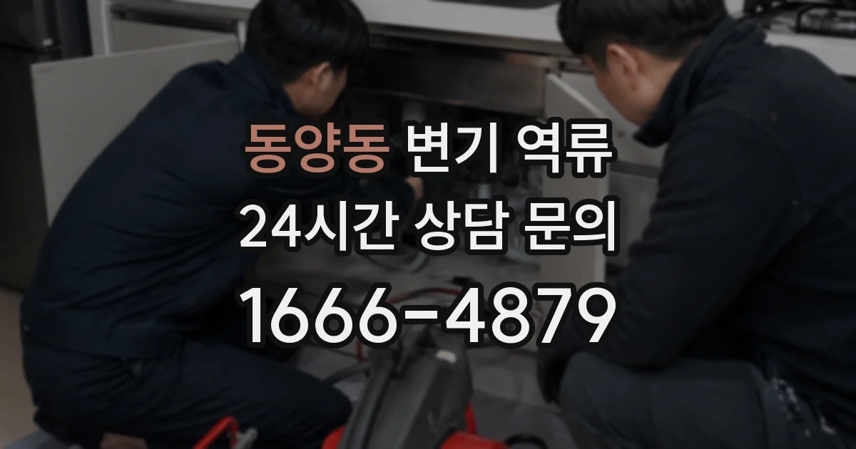 동양동 변기 역류