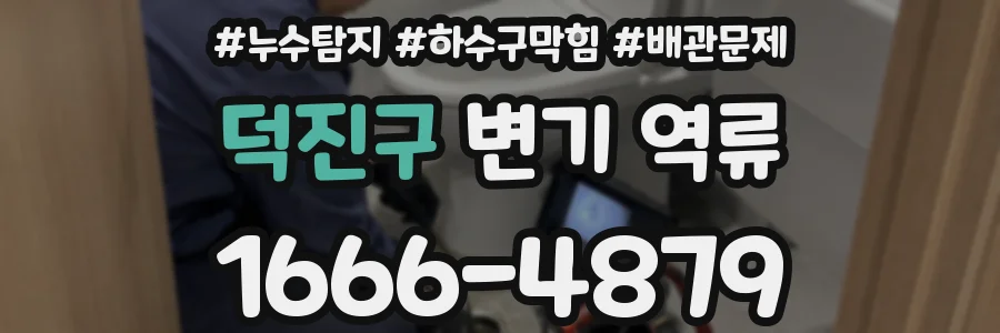 덕진구 변기 역류