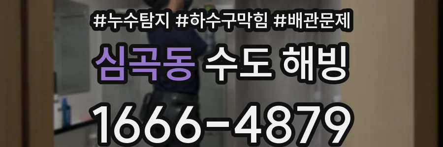 심곡동 수도 해빙