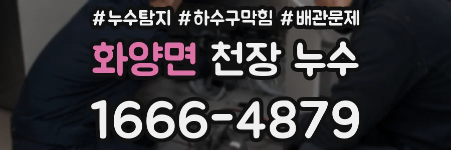 화양면 천장 누수