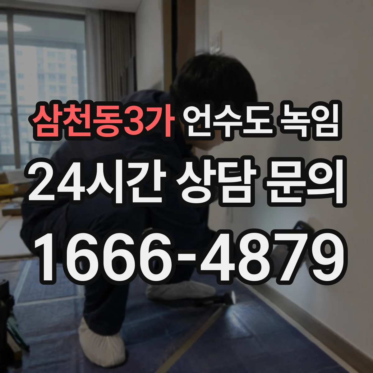 삼천동3가 언수도 녹임