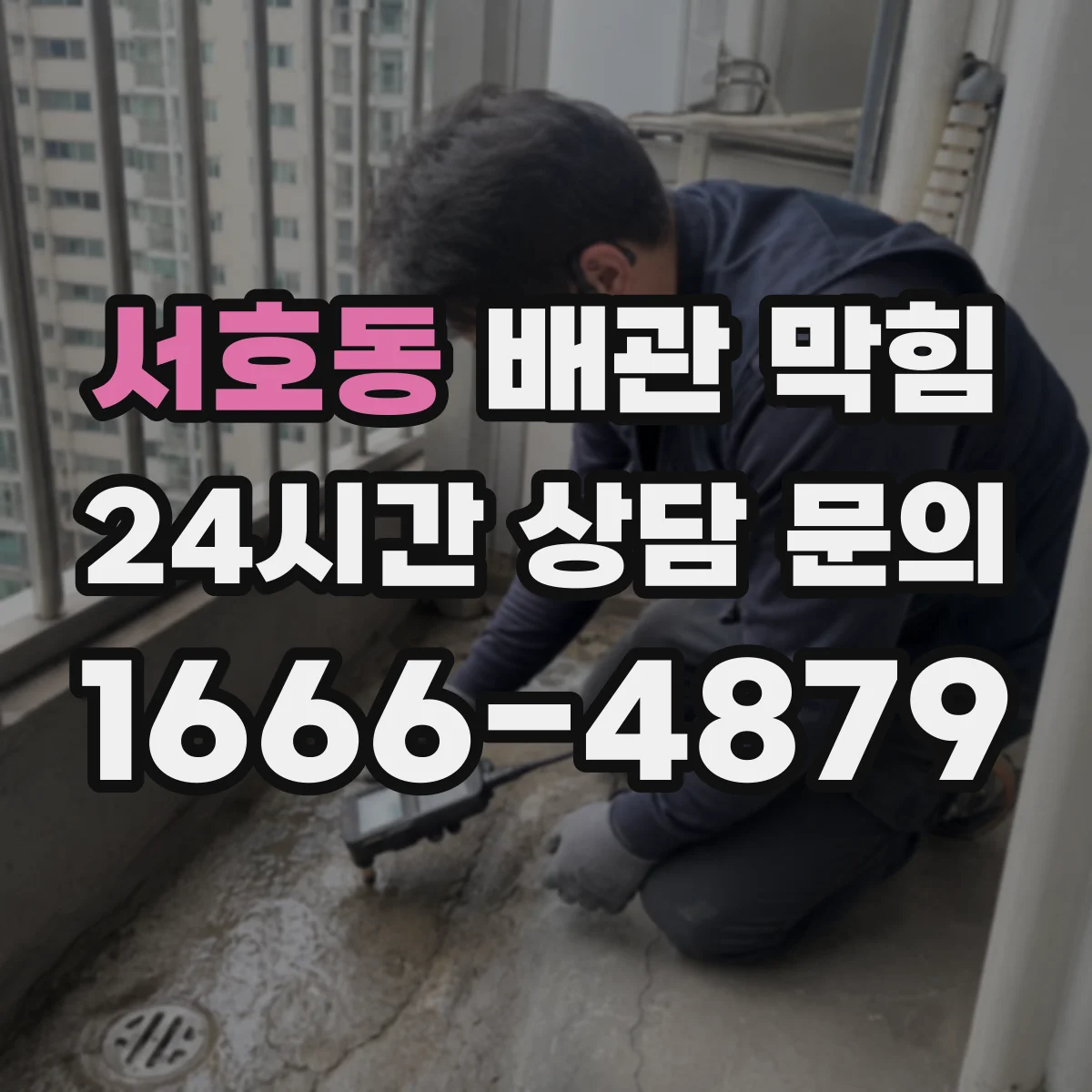 서호동 배관 막힘