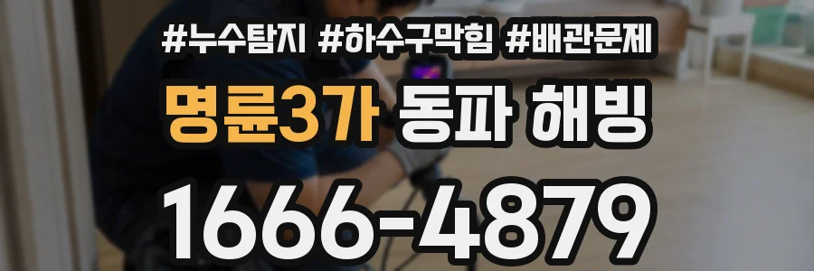 명륜3가 동파 해빙