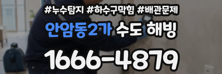 안암동2가 수도 해빙
