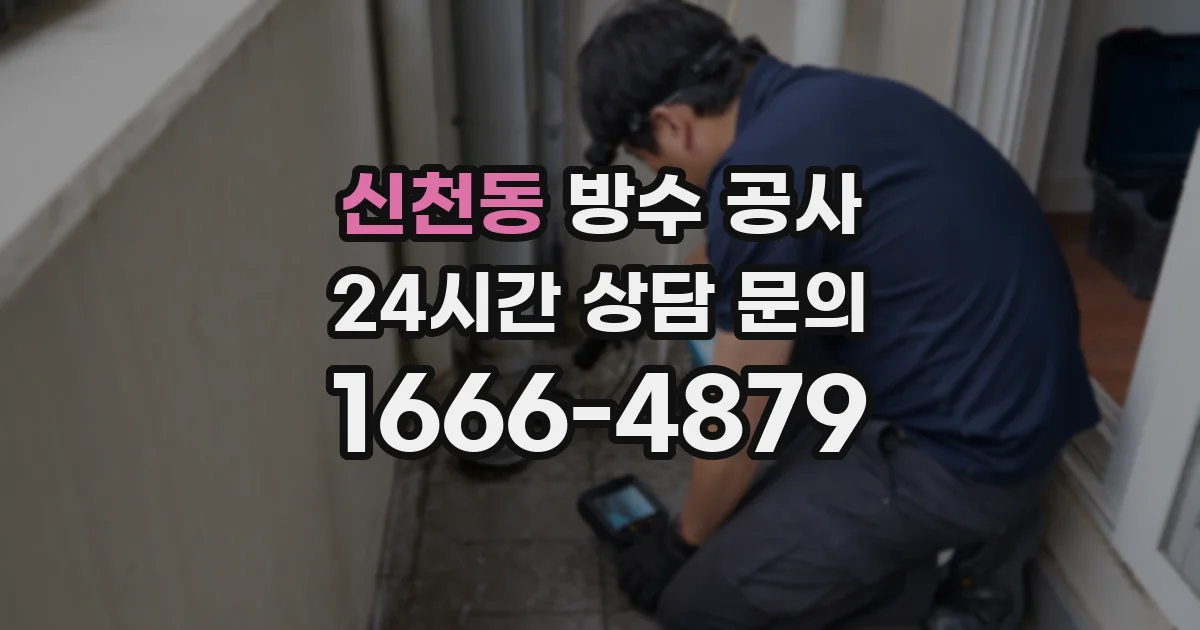 신천동 방수 공사
