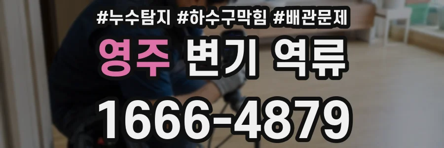 영주 변기 역류