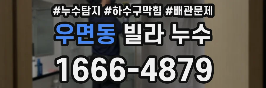 우면동 빌라 누수