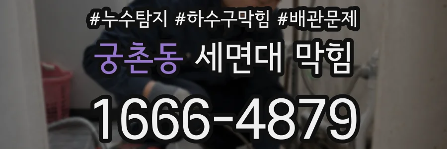궁촌동 세면대 막힘