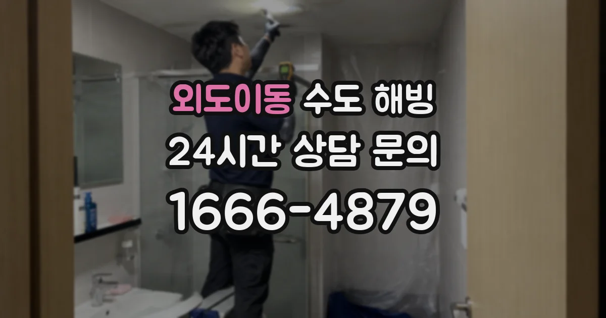 외도이동 수도 해빙