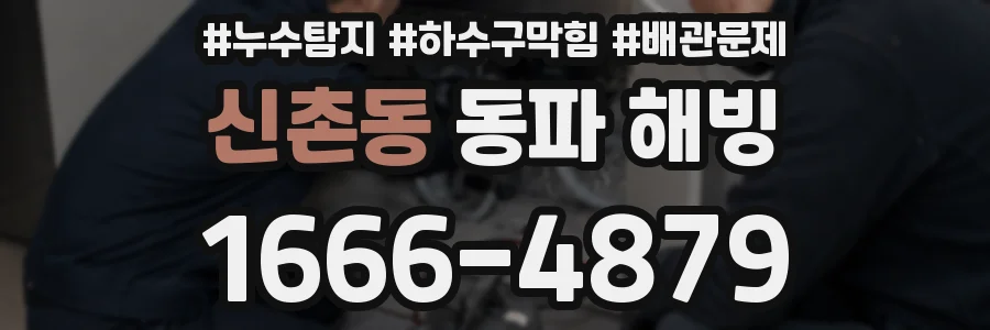 신촌동 동파 해빙