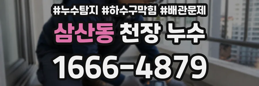 삼산동 천장 누수