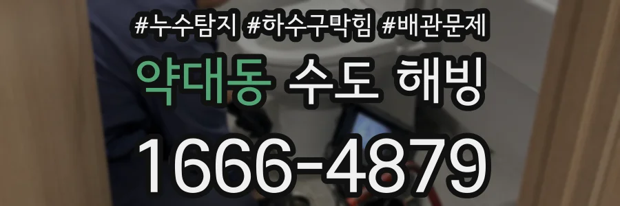 약대동 수도 해빙