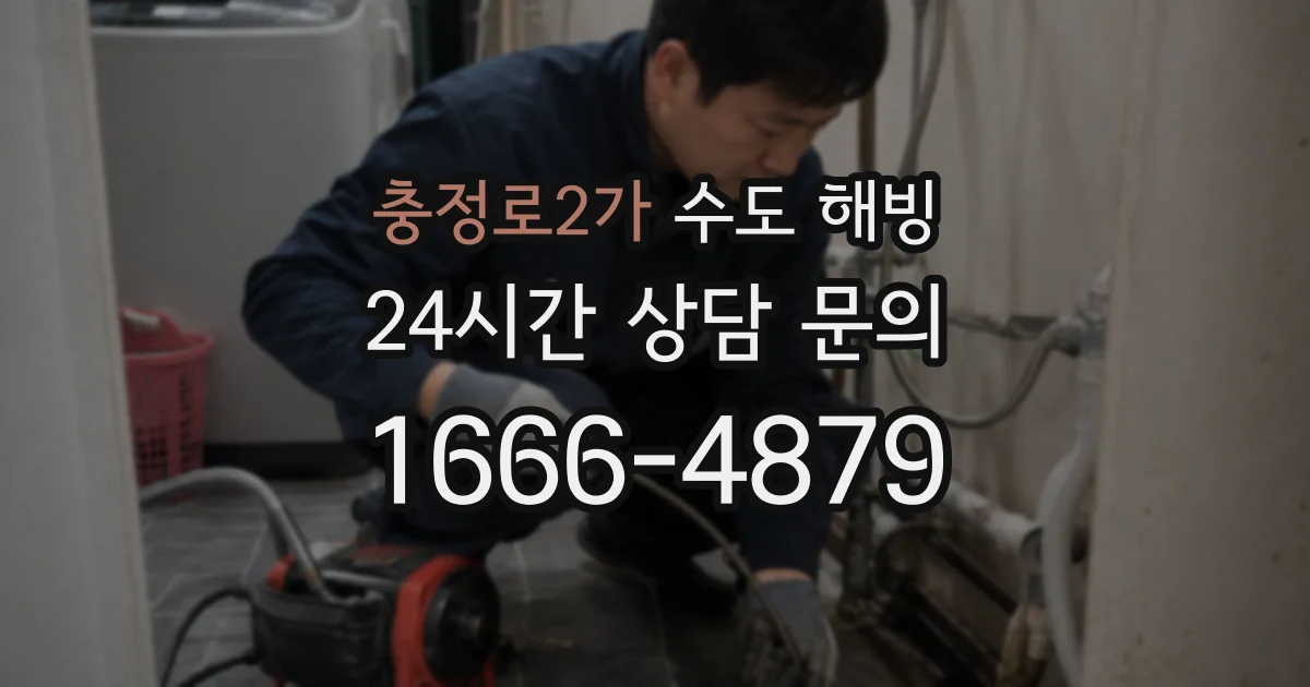 충정로2가 수도 해빙