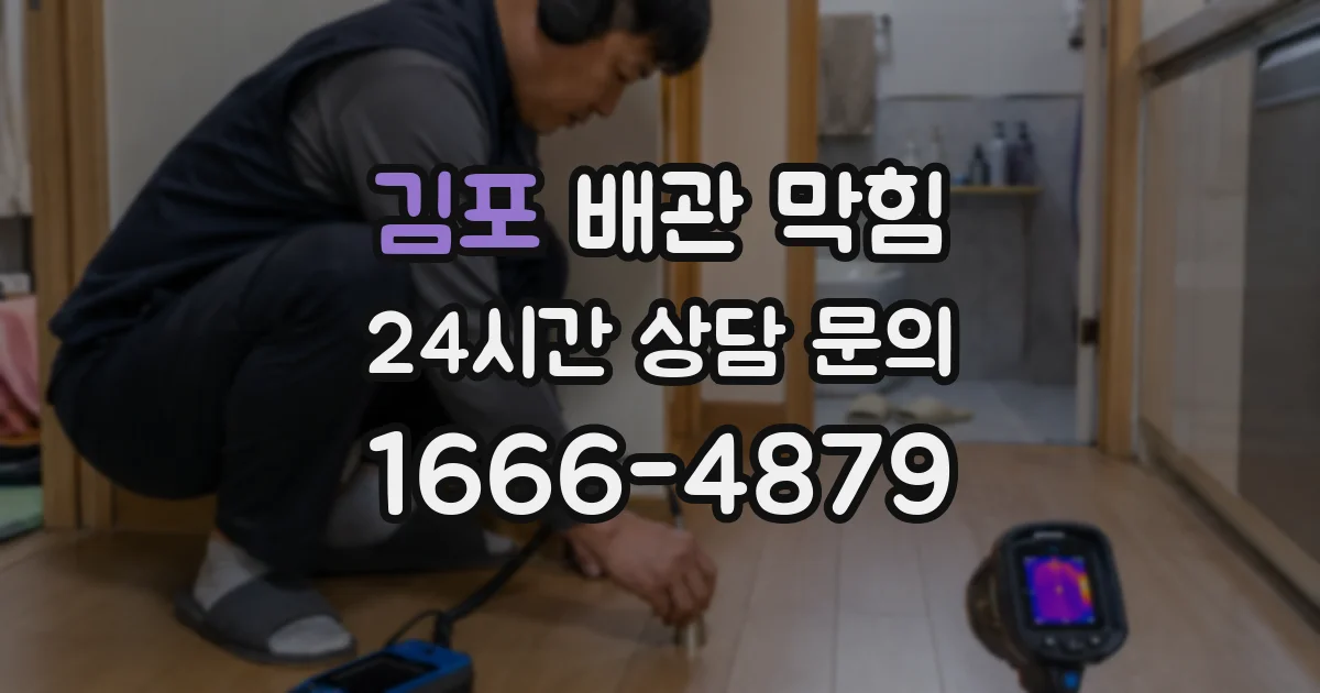 김포 배관 막힘
