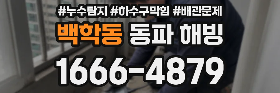 백학동 동파 해빙