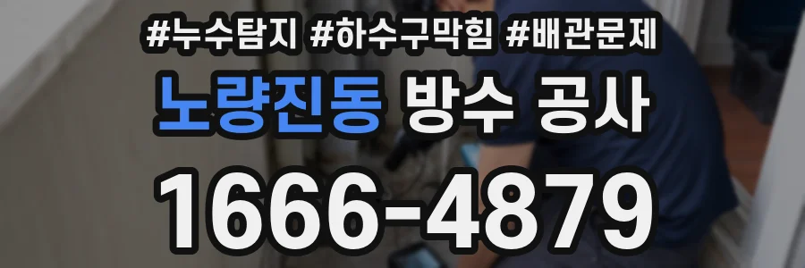 노량진동 방수 공사
