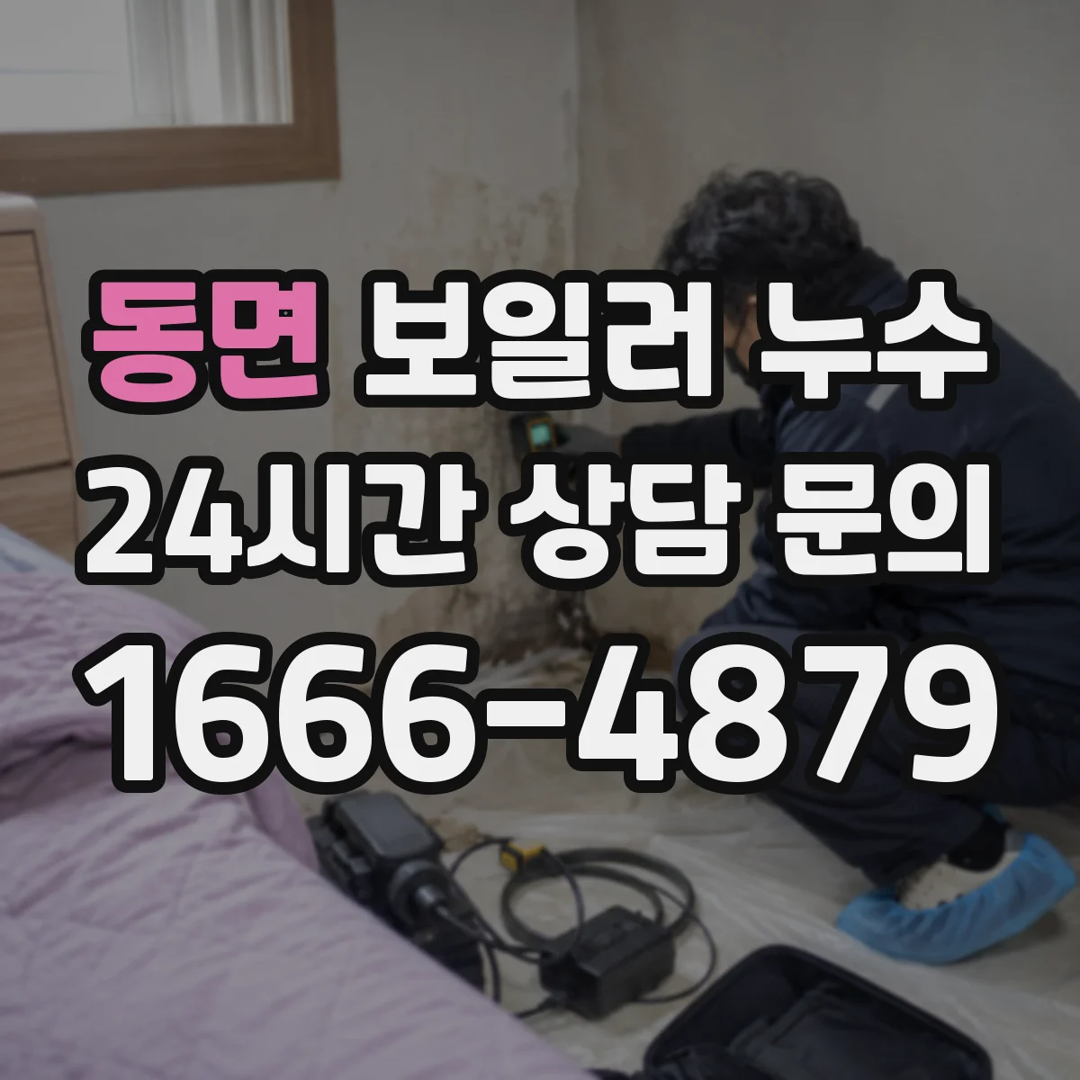 동면 보일러 누수