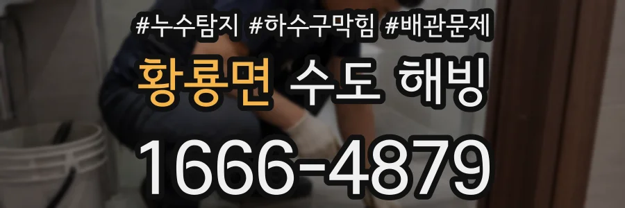 황룡면 수도 해빙