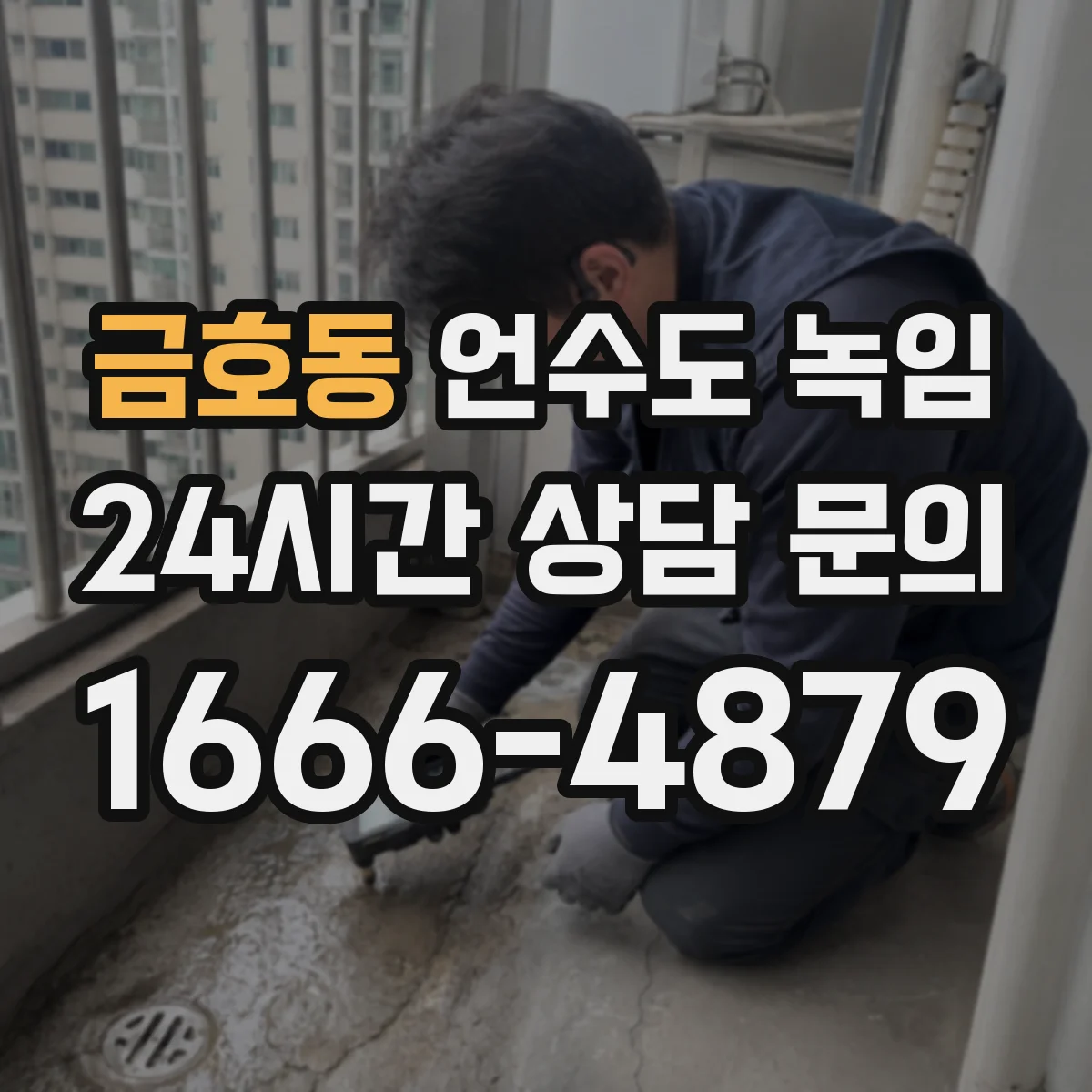 금호동 언수도 녹임