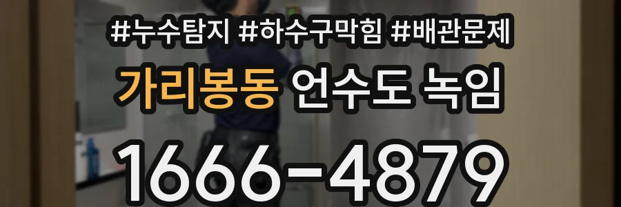 가리봉동 언수도 녹임