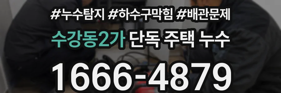 수강동2가 단독 주택 누수
