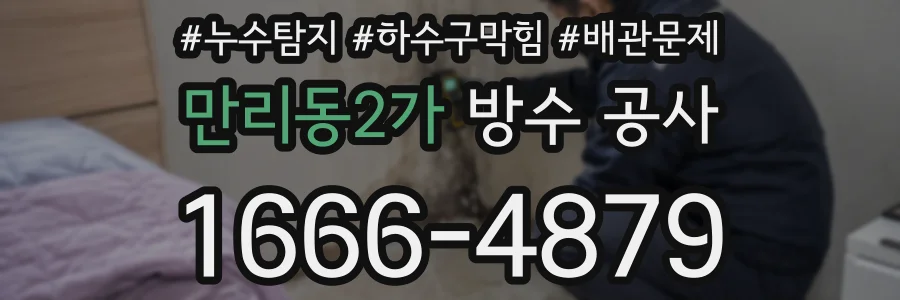 만리동2가 방수 공사
