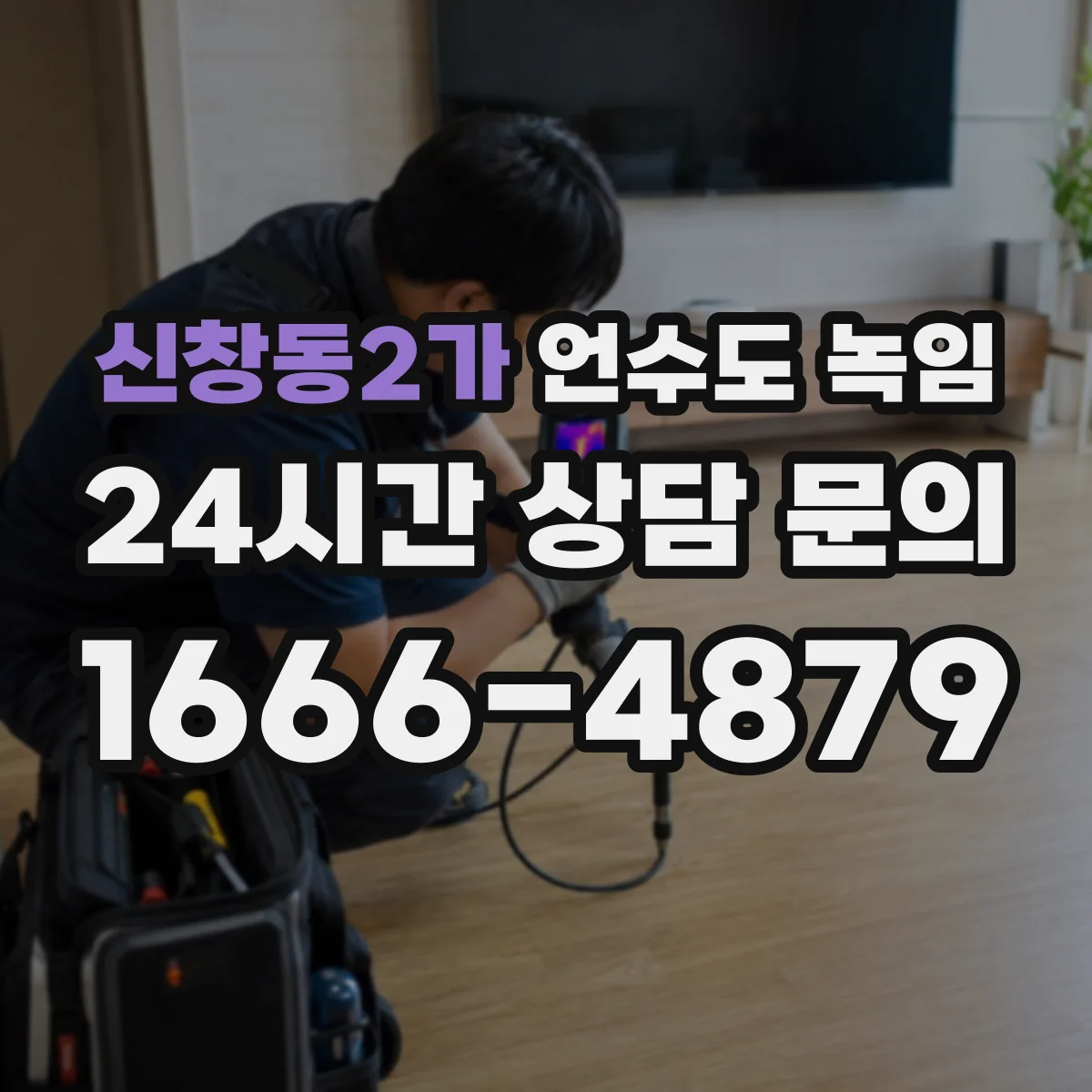 신창동2가 언수도 녹임
