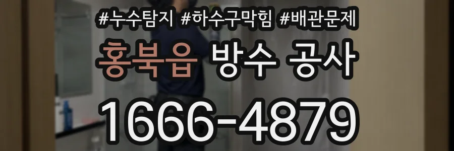 홍북읍 방수 공사
