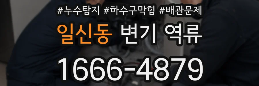 일신동 변기 역류
