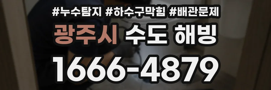 광주시 수도 해빙