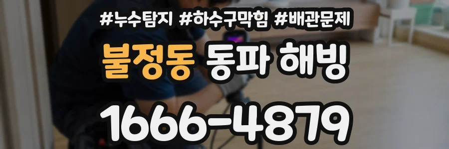 불정동 동파 해빙