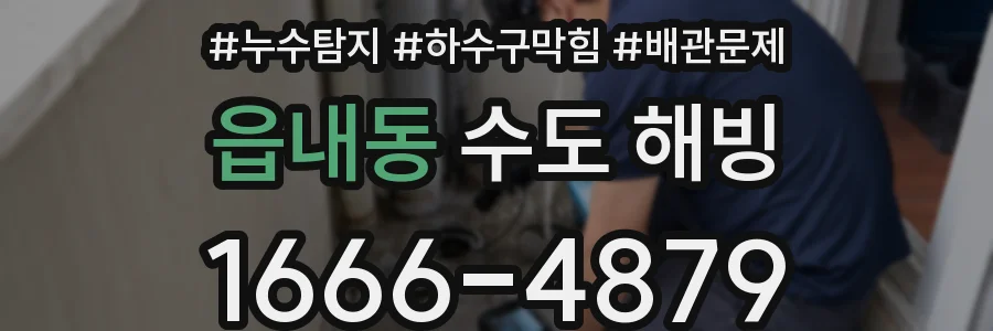 읍내동 수도 해빙