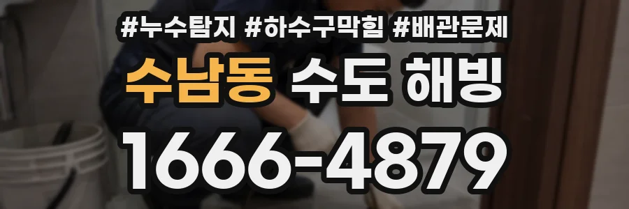 수남동 수도 해빙