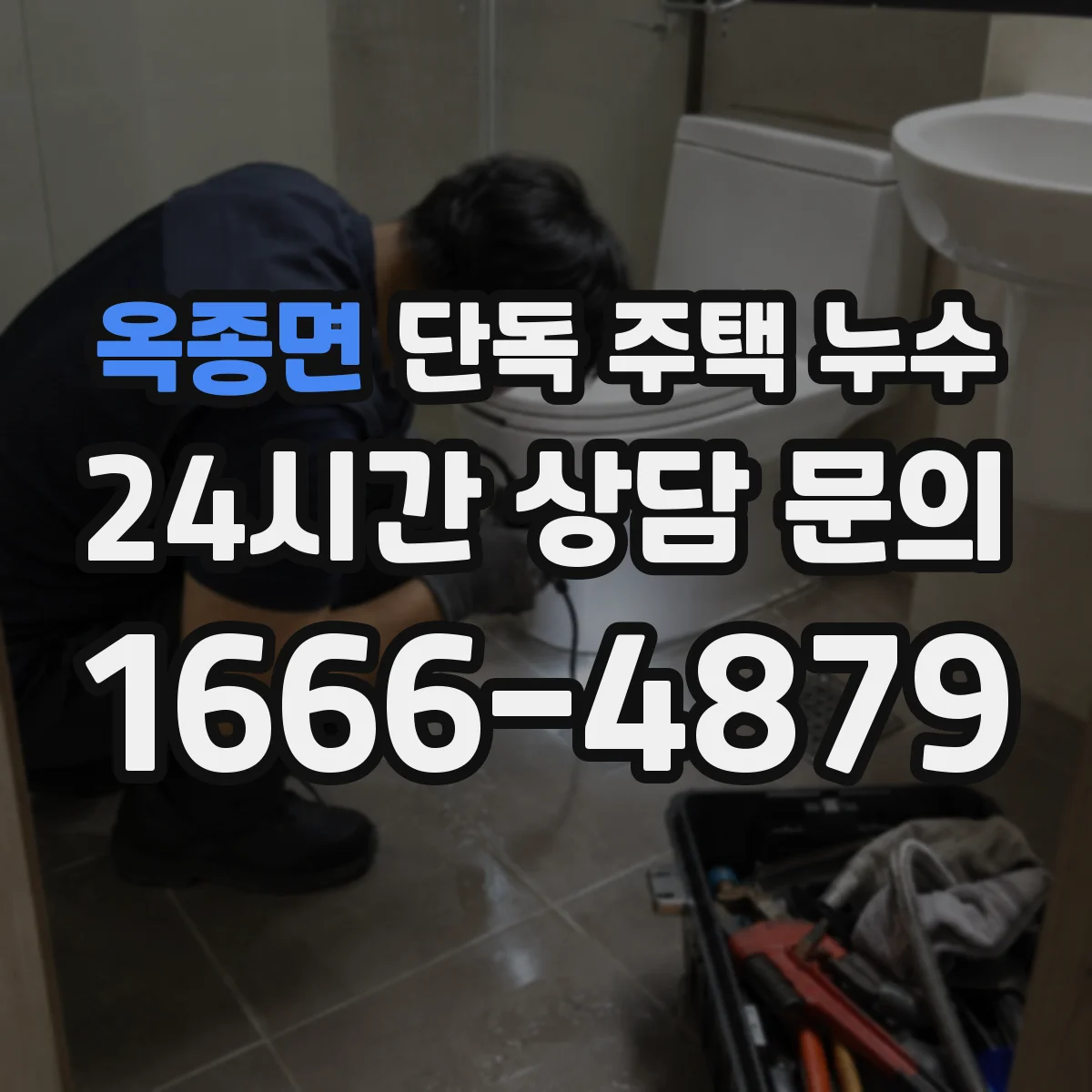 옥종면 단독 주택 누수