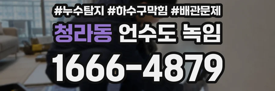 청라동 언수도 녹임