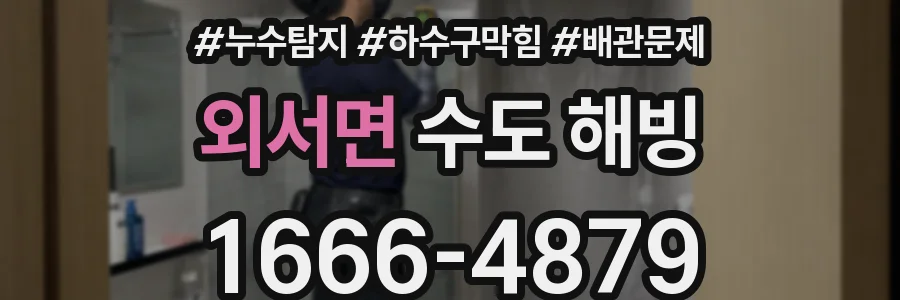 외서면 수도 해빙