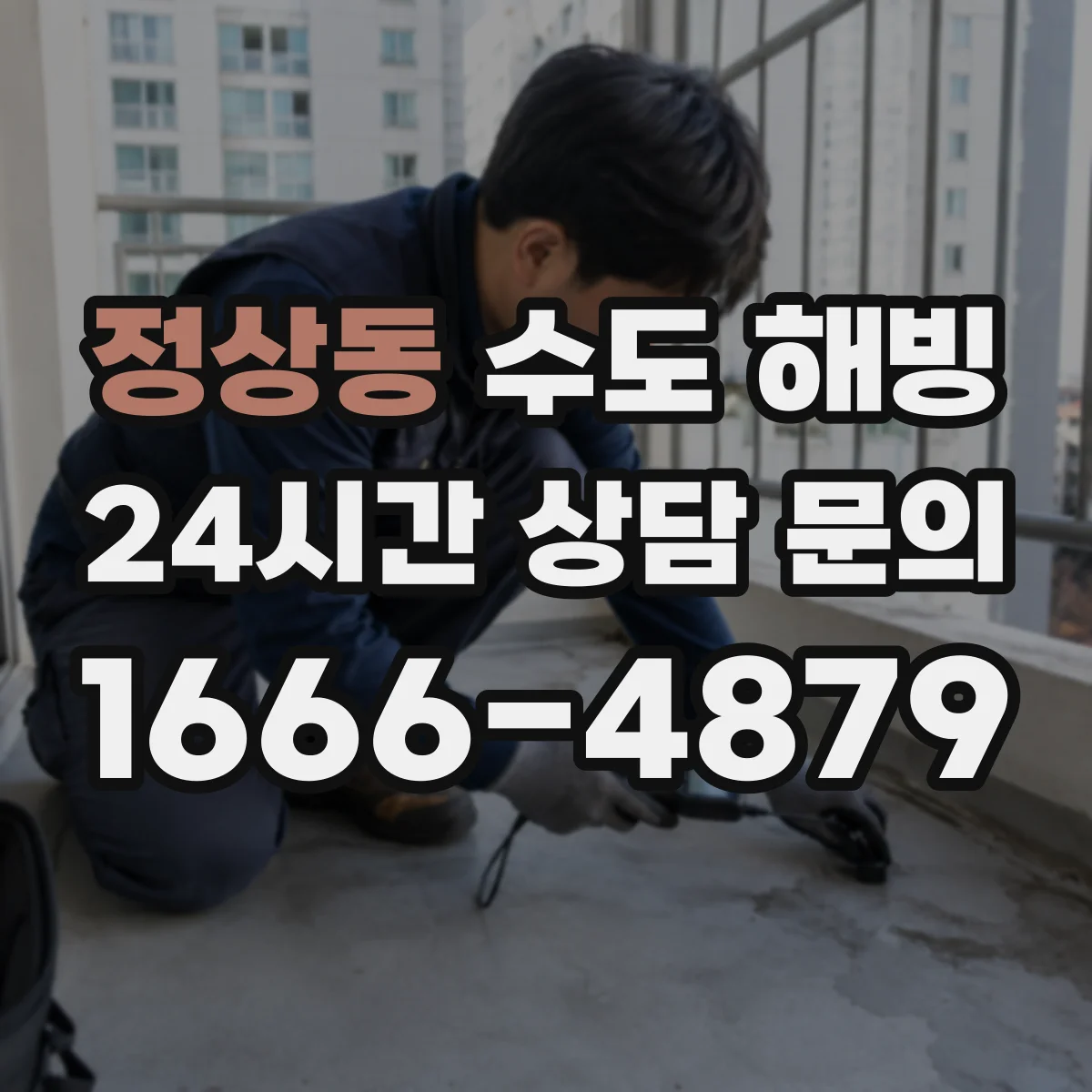 정상동 수도 해빙