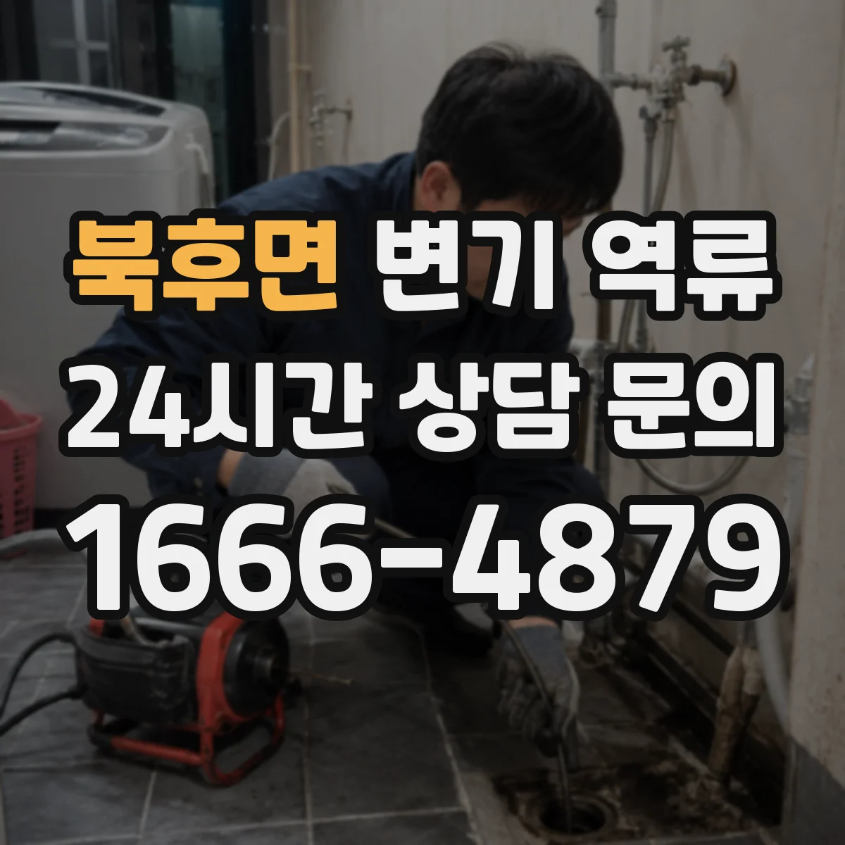 북후면 변기 역류