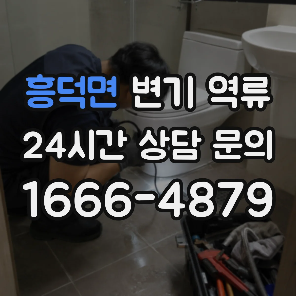 흥덕면 변기 역류