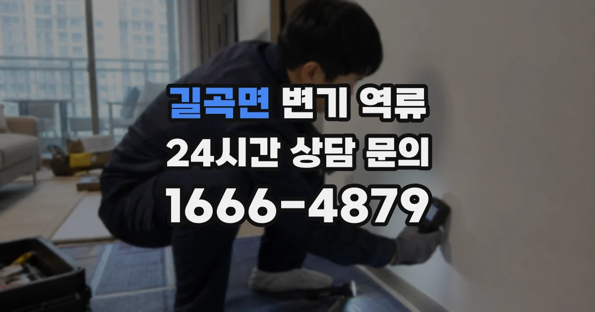 길곡면 변기 역류