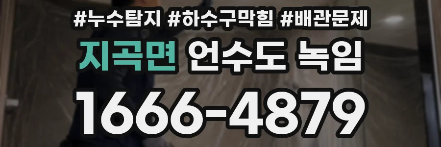 지곡면 언수도 녹임