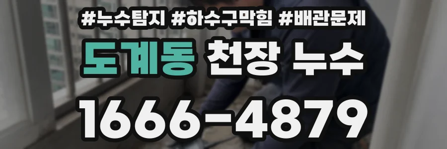 도계동 천장 누수