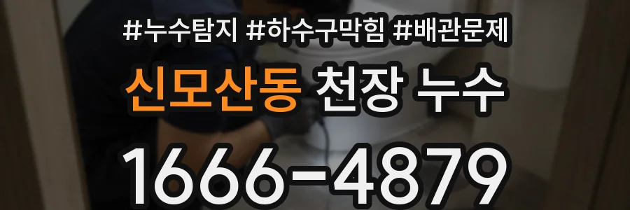 신모산동 천장 누수