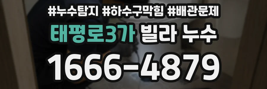 태평로3가 빌라 누수
